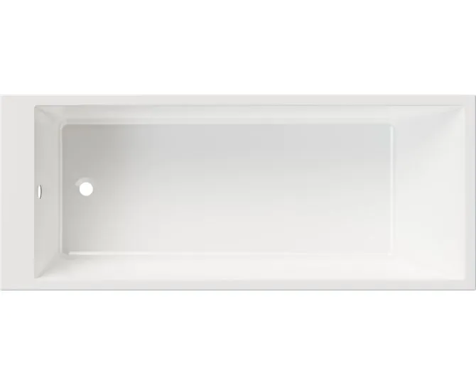 Vasca Silvo Square Single End 1700x700mm Thin Edge 0TH Bath main product photo