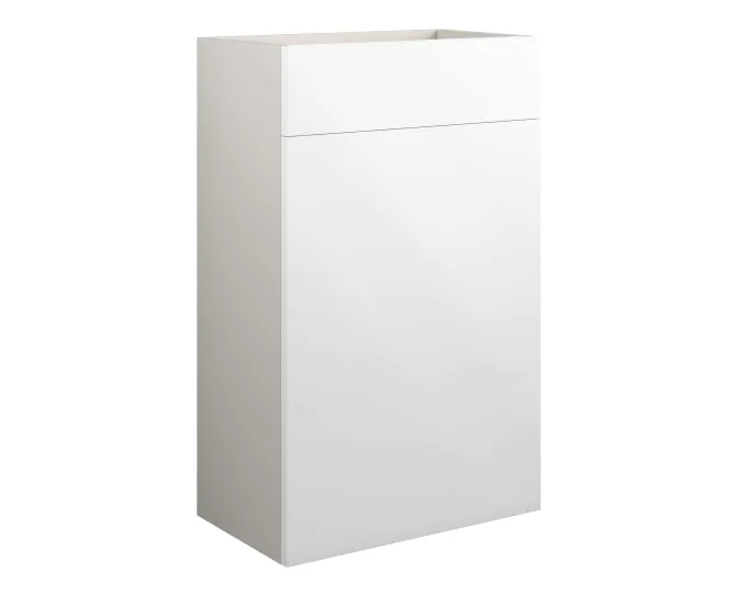 Vasca Liscio 500mm Standard WC Unit - White Gloss (Grey Cab) main product photo