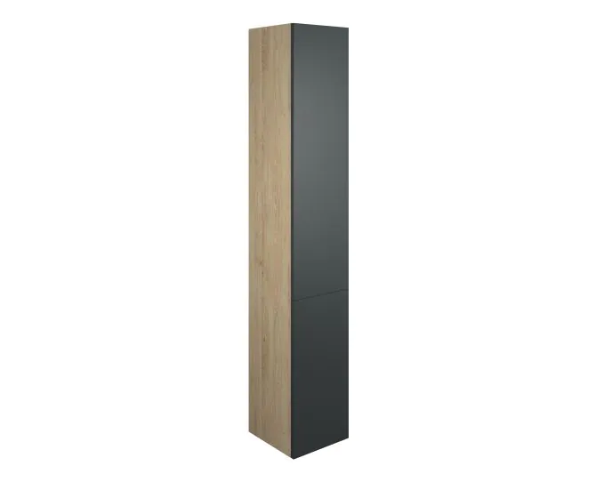 Vasca Liscio 300mm Tall Unit - Matt Graphite Grey (Oak Cab) main product photo