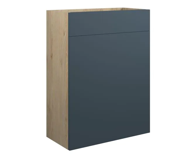 Vasca Liscio 600mm Standard WC Unit - Matt Arley Blue (Oak Cab) main product photo