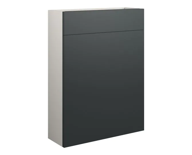 Vasca Salto 600mm Slim WC Unit - Matt Graphite Grey (Grey Cab) main product photo