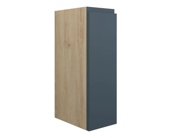 Vasca Salto 200mm Standard Toilet Roll Unit - Matt Arley Blue (Oak Cab) main product photo