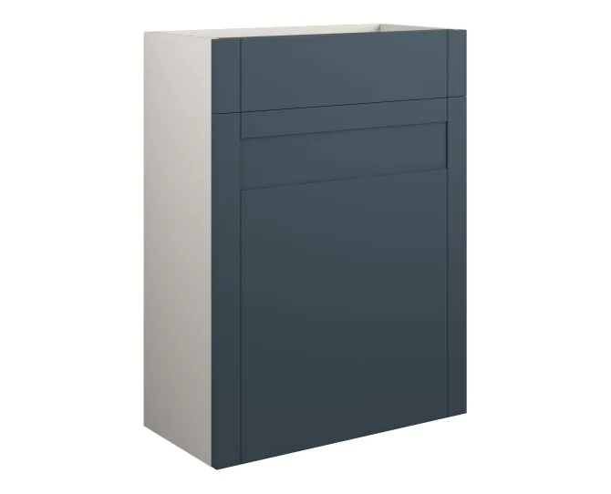 Vasca Bordo 600mm Standard WC Unit - Matt Arley Blue (Grey Cab) main product photo