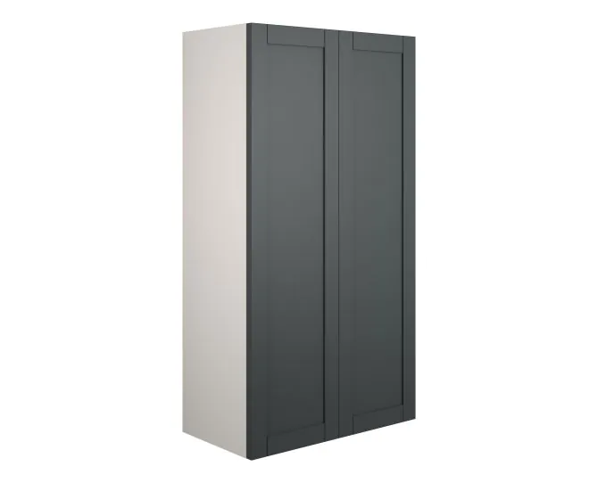 Vasca Bordo 600mm Standard 2 Door Storage Unit - Matt Graphite Grey (Grey Cab) main product photo