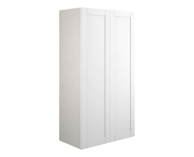 Vasca Bordo 600mm Standard 2 Door Storage Unit - Matt White (Grey Cab) main product photo