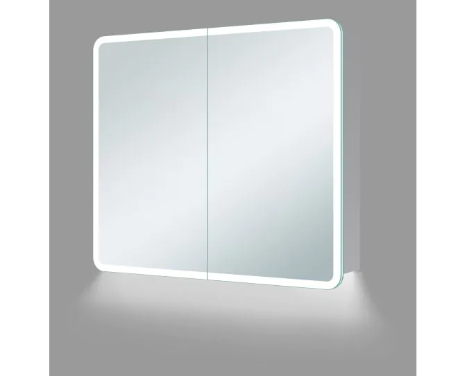 Vasca Classe 600mm 2 Door LED Mirrored Cabinet main product photo