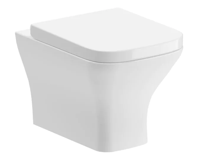 Vasca Tondo Rimless Comfort Height Back To Wall WC & Wrapover Soft Close Seat main product photo