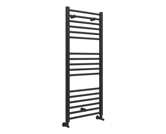 Vasca Traccia Straight 30mm Ladder Radiator (500x1200x30mm) - Matt Black main product photo