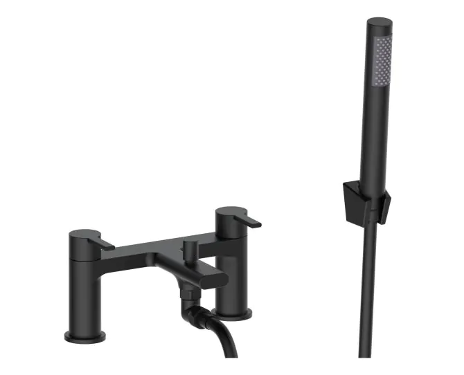 Vasca Nera Bath/Shower Mixer - Matt Black main product photo