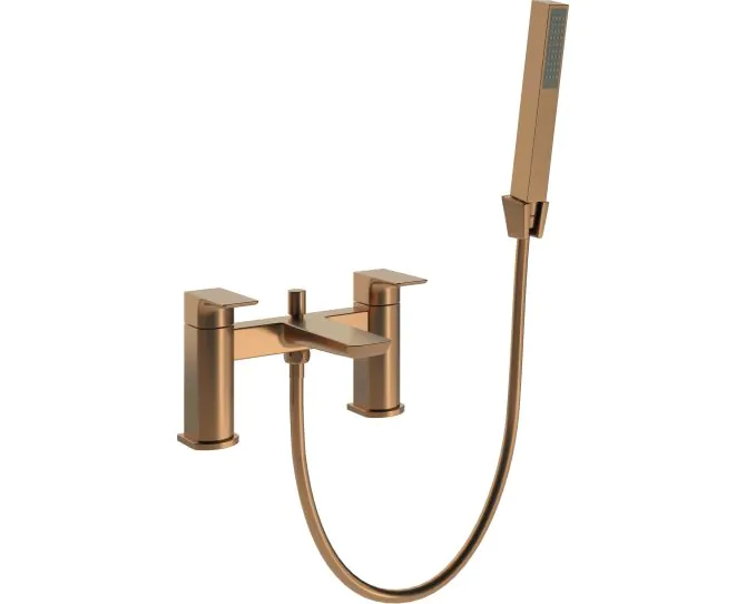 Vasca Chiara Bath/Shower Mixer - Brushed Bronze main product photo