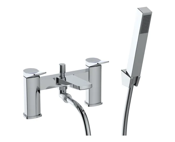 Vasca Tufo Bath/Shower Mixer & Bracket - Chrome main product photo