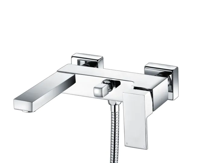 Vasca Aldo Wall Mounted Shower Mixer & Shower Kit - Chrome main product photo