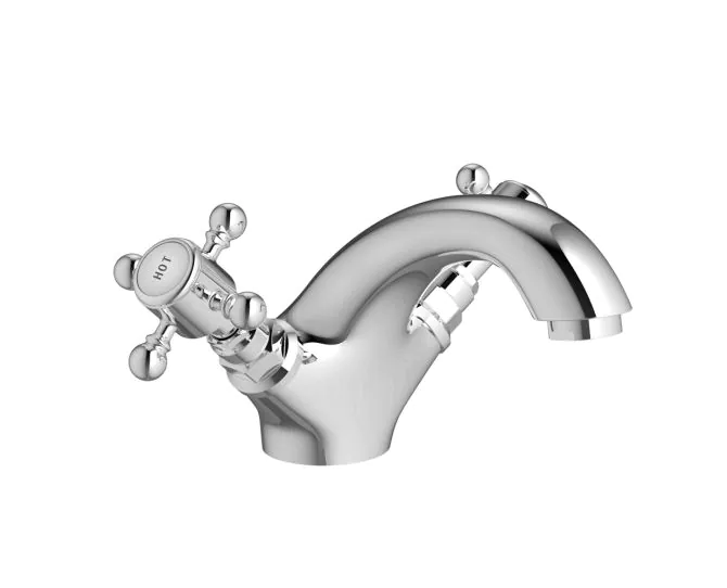 Vasca Urso Basin Mixer & Pop Up Waste - Chrome main product photo