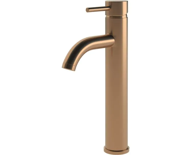 Vasca Cirocco Tall Basin Mixer - Brushed Bronze main product photo