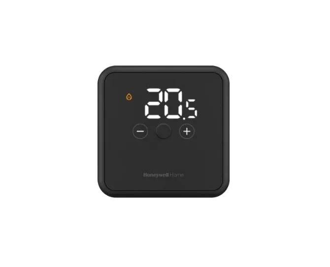 Honeywell DT4 Wired Room Thermostat Black DT40BT22 main product photo