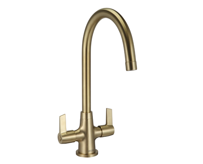 Bristan Echo Easyfit Sink Mixer Brushed Brass EC SNK EF BB main product photo