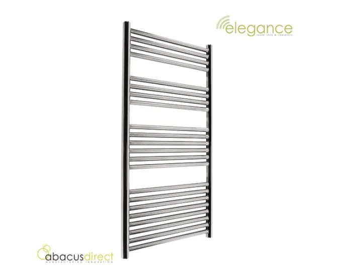 Abacus Direct Elegance Strato Towel Warmer 1700 x 480 Chrome main product photo