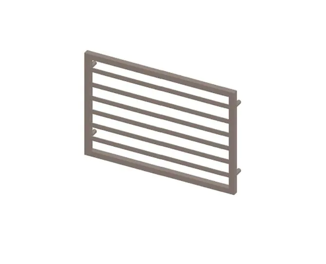 Abacus Metro Towel Warmer 578X800mm Terra Matt ELME057880TM main product photo