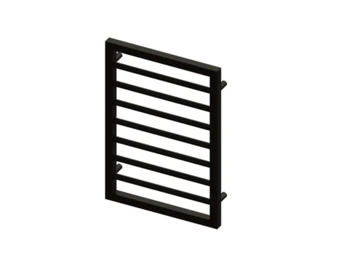 Abacus Metro Towel Warmer 655X450mm Matt Black ELME065545MB main product photo