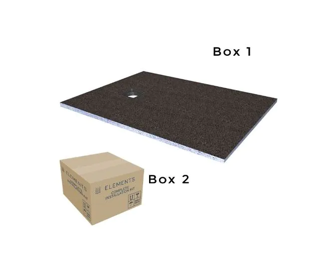 Abacus Elements Level Tray Kit - 12X9 End Square Drain EMKS-EN-1209 main product photo
