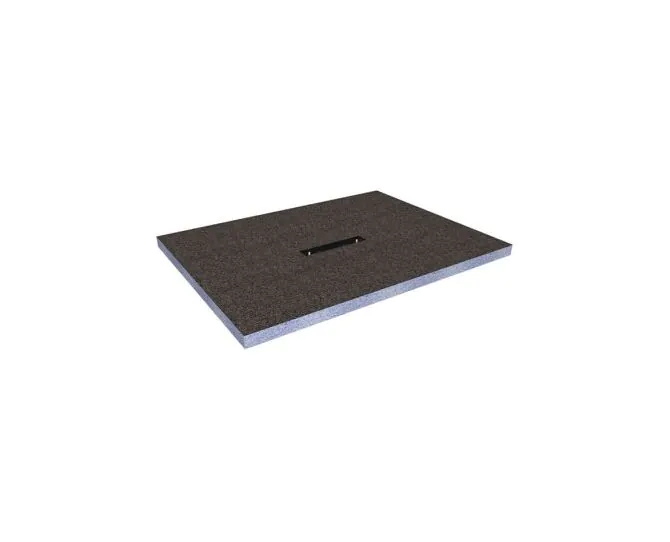 Abacus Elements Rectangular shower Base With 40mm Centre Drain EMLT-10-0518 main product photo