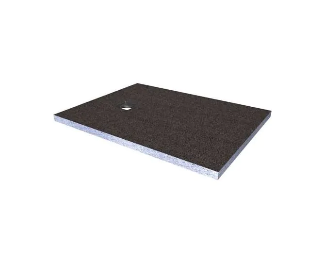 Abacus Elements REctangular Shower Base End Centre Drain - 40mm EMST-10-1005 main product photo