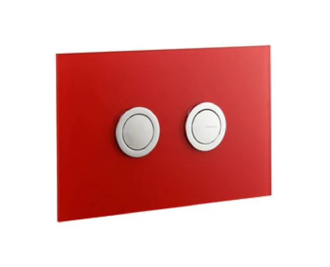 Abacus Lustrolite Glass-Effect Press Panel Rouge EPPR-50-0546 main product photo