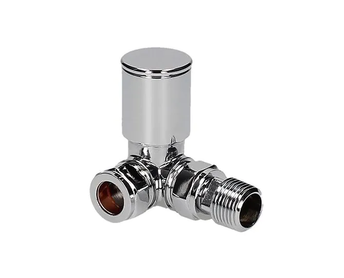 BiWorld Heavy Pattern 15mm Chrome Corner Wheel Head Valve EV-HP15C main product photo