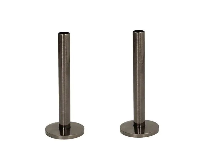 BiWorld Black Nickel 15mm x 130mm Tails and Decoration Cover EV-TC130BN main product photo