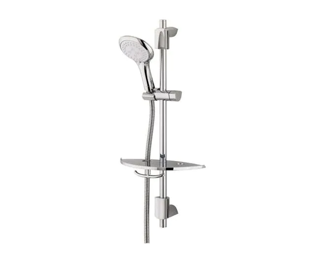 Bristan Evo Shower Kit With 3 Function Rub Clean Handset And Shelf EVF KIT03 C main product photo