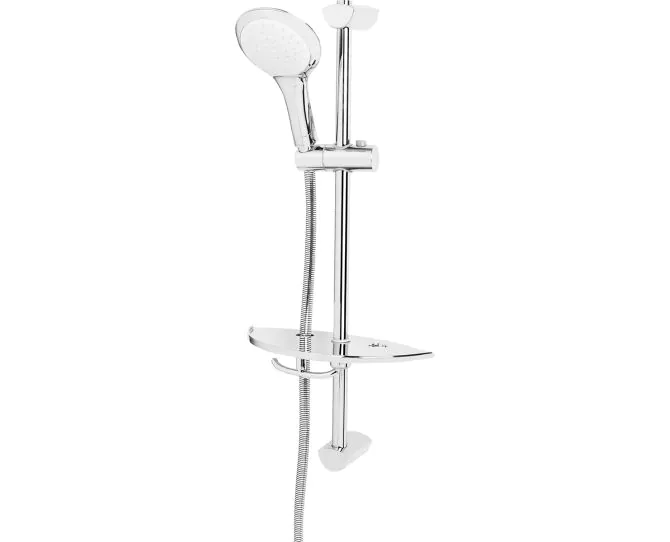 Bristan Single Function Extended Slide Bar Shower Kit EV KIT-EEFB C main product photo