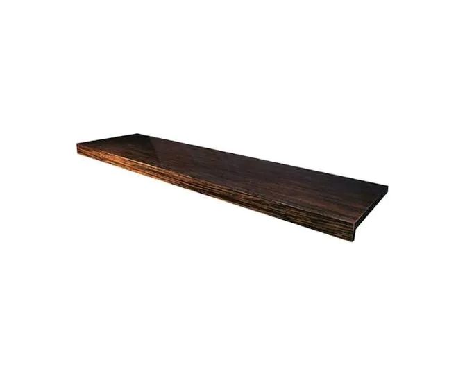 Abacus Vessini 1200mm Ebony Shelf with Finished Ends VEFN-25-3005 main product photo
