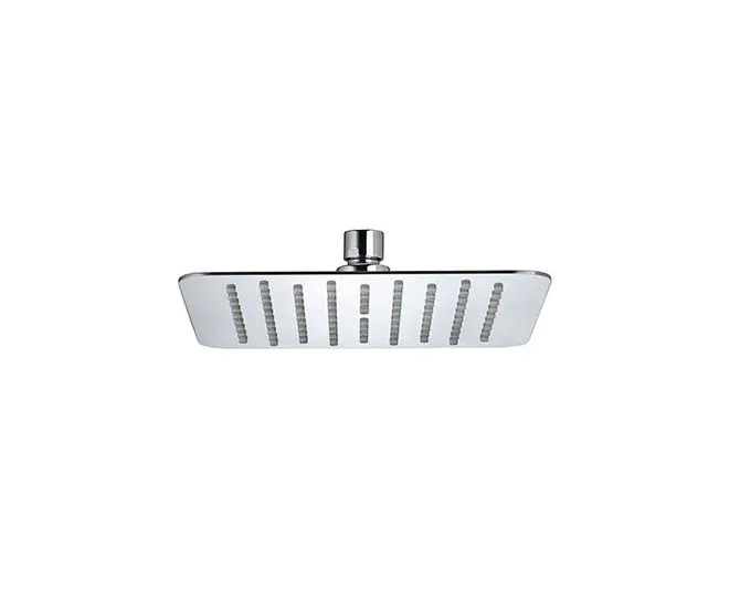 Bristan Square Stainless Steel Slimline Fixed Head 200mm FH SLSQ01 C main product photo