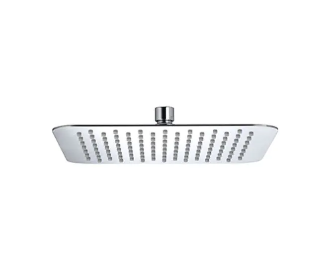 Bristan Square Stainless Steel Slimline Fixed Head 250mm FH SLSQ02 C main product photo