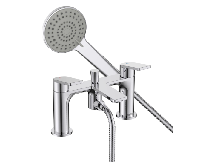 Bristan Frammento Bath Shower Mixer Chrome FRM BSM C main product photo