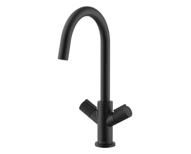 Bristan Fern Kitchen Sink Mixer Black FRN EFSNK BLK main product photo