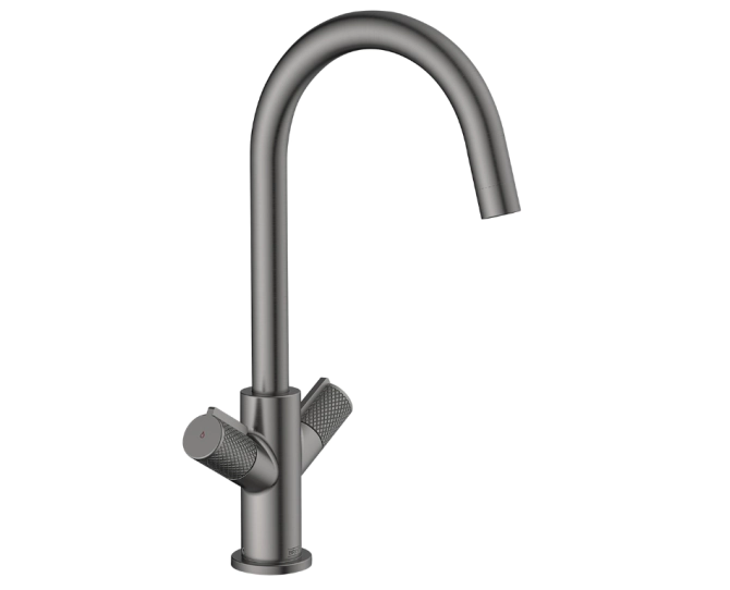 Bristan Fern Easyfit Mono Sink Mixer Gun Metal FRN EFSNK GM main product photo