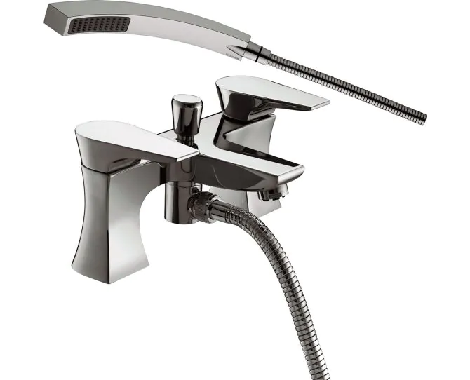 Bristan Hourglass Bath Shower Mixer Chrome HOU BSM C main product photo