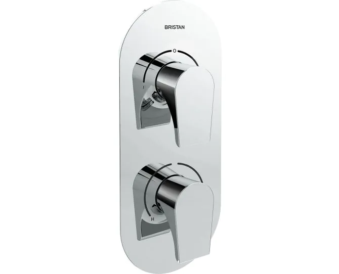 Bristan Hourglass Recessed Concealed Shower Valve with Diverter HOU SHCDIV C main product photo