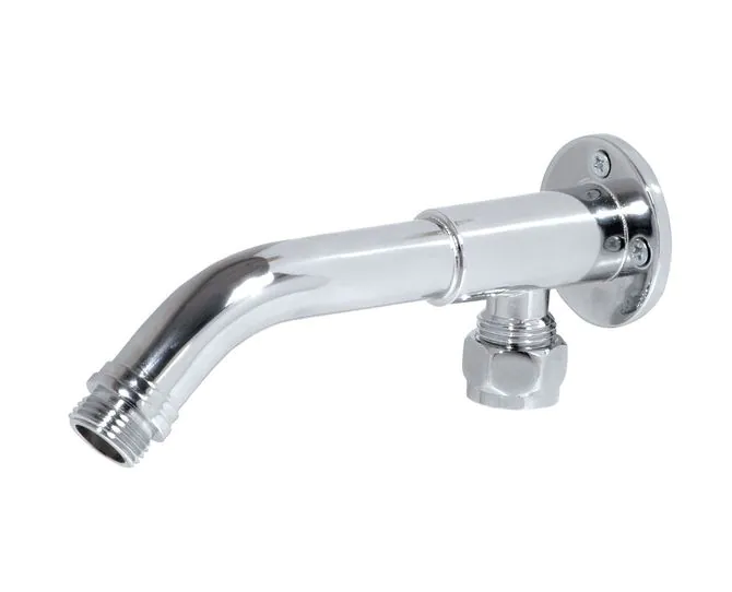 Inta Intacept bottom entry extended shower arm IN904CP main product photo