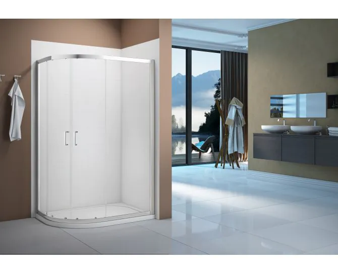 Merlyn Vivid Boost 1000x800mm 2 Door Offset Quadrant DIEO1018 main product photo