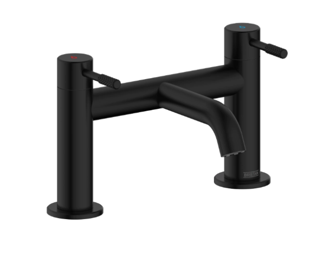 Bristan Molida Bath Filler Black MOL BF BLK main product photo