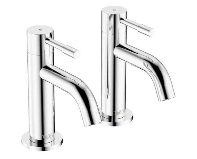 Bristan Mila Basin Pillar Taps Chrome MI 1/2 C main product photo