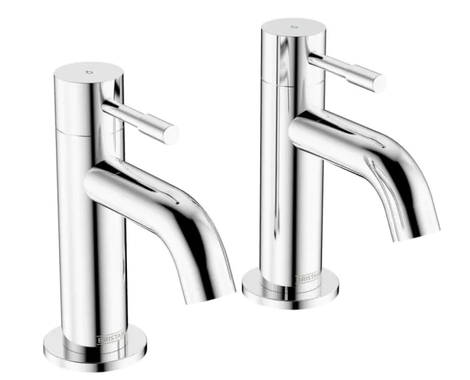 Bristan Mila Bath Pillar Taps Chrome MI 3/4 C main product photo