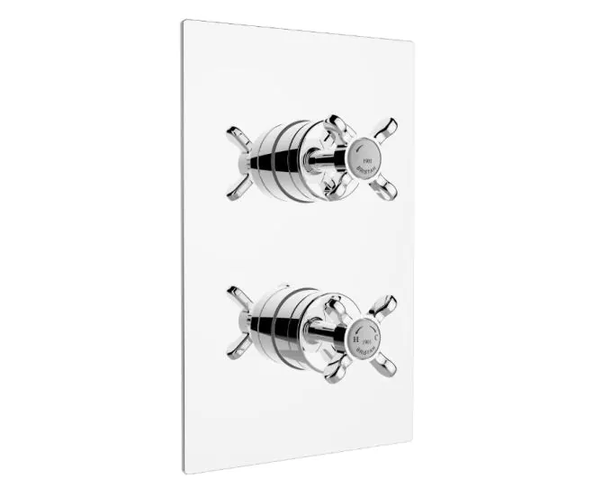 Bristan 1901 Thermostatic Recessed Single Outlet Shower Valve Chrome N2 SHCVO C main product photo
