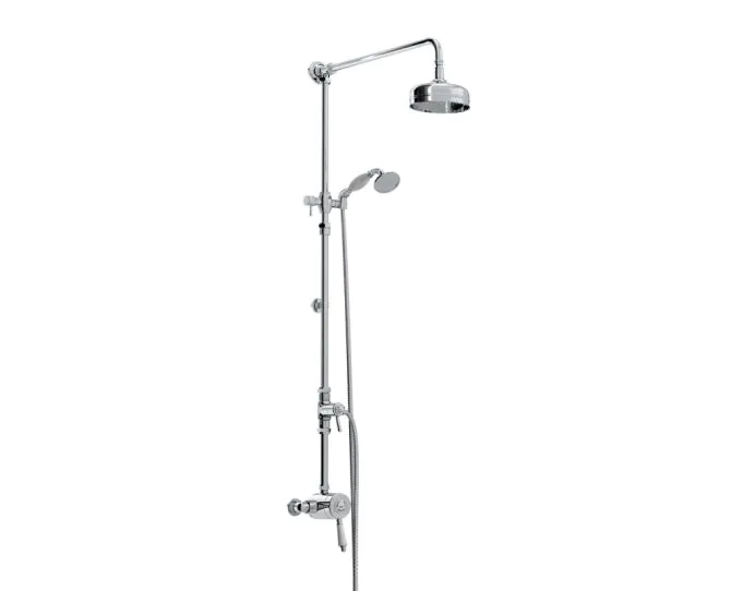 Bristan 1901 Thermostatic Exposed Single Control Shower Valve N2 SQSHXDIV C main product photo