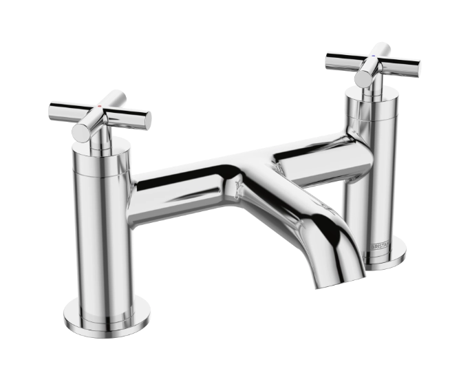 Bristan Naxos Bath Filler Chrome NAX BF C main product photo