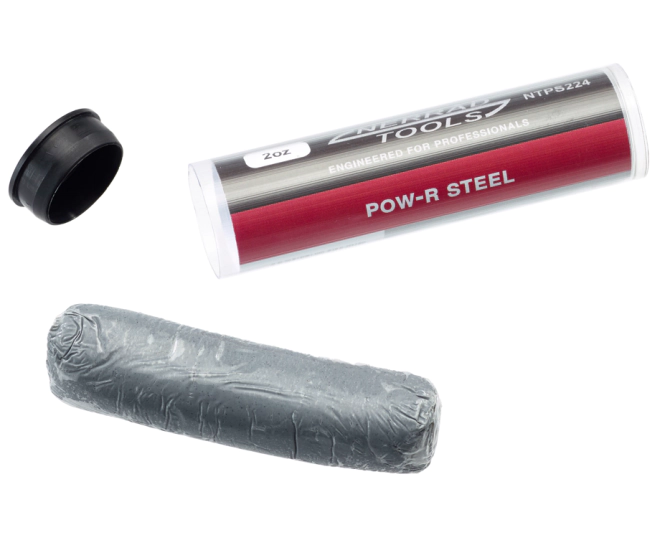 Nerrad Pow-R Steel Pipe Repair Putty 2oz 4" Tube NTPS224 main product photo