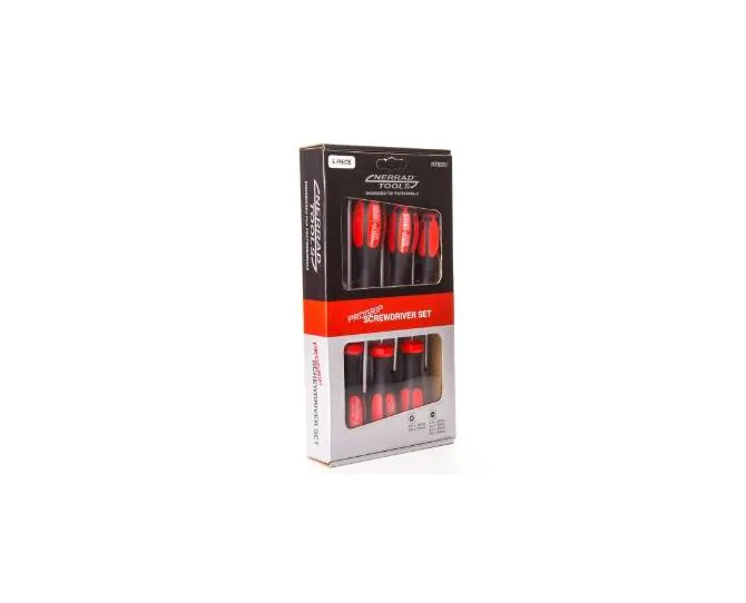 Nerrad 6 Piece Pro Grip Screwdriver Set NTSDS1 main product photo
