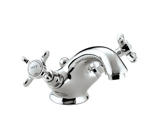 Bristan 1901 Basin Mixer Chrome With Pop-up Waste N BAS C CD main product photo